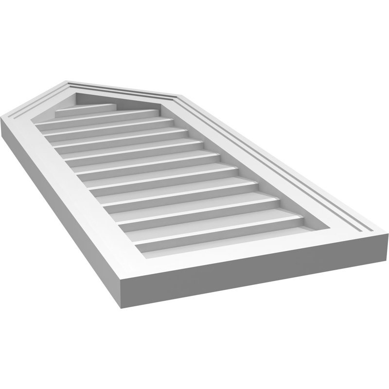 Ventilateur à pignon en uréthane non-fonctionnel Signature, H 34 po x l 14 po x P 1,5 po