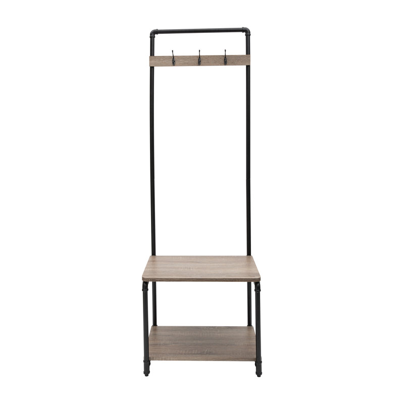 Wentzel Hall Tree 23.6'' Wide with Shoe Storage