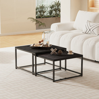 Stone Top Nesting Coffee Table