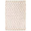 Tapis unique en laine crème 5 pi 4 po x 7 pi 10 po New Age