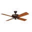 Ventilateur de plafond traditionnel à 4 ou 5 pales avec chaîne à tirer Hunter Original 52 po Hunter-15934717
