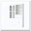 Grand garde-manger autoportant Buffet Hutch-957735146