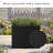 Rectangular Planter-Metal Planter Box With Drainage Holes for Indoor and Outdoor Use-743315943-743315942