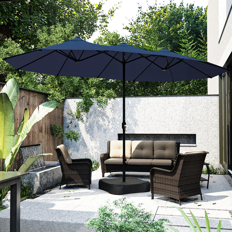 diy patio table umbrella DIY Patio Table Umbrella Stand