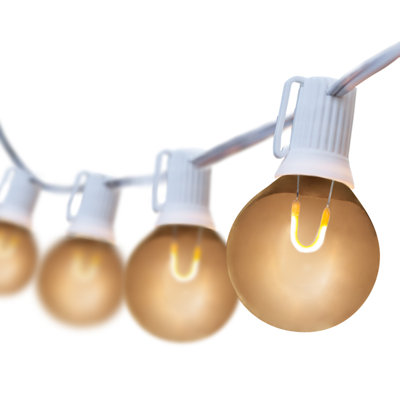 Outdoor 50 - Bulb 50'' Plug-in Globe String Light