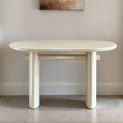 Italian-style modern minimalist console table