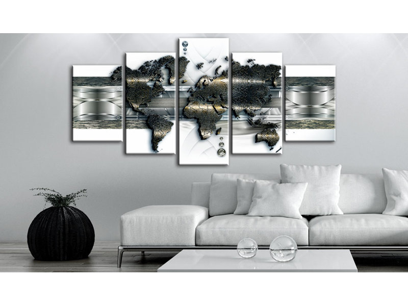 No Frame Print on Canvas, 100cm H x 200cm W