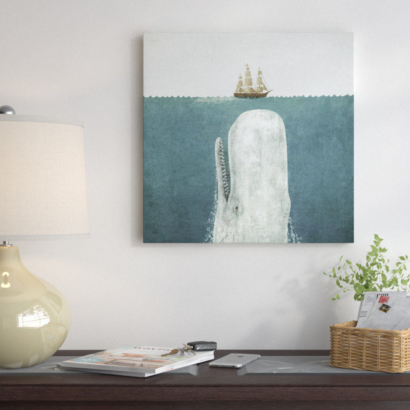 « white baleine », impression sur toile tendue, H 12 po x l 12 po x P 0,75 po, Toile tendue