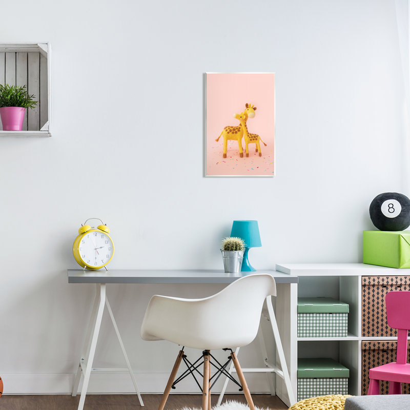Au-592-Giclée rose pastel, H 19 po x l 13 po x P 0,5 po, Mdf