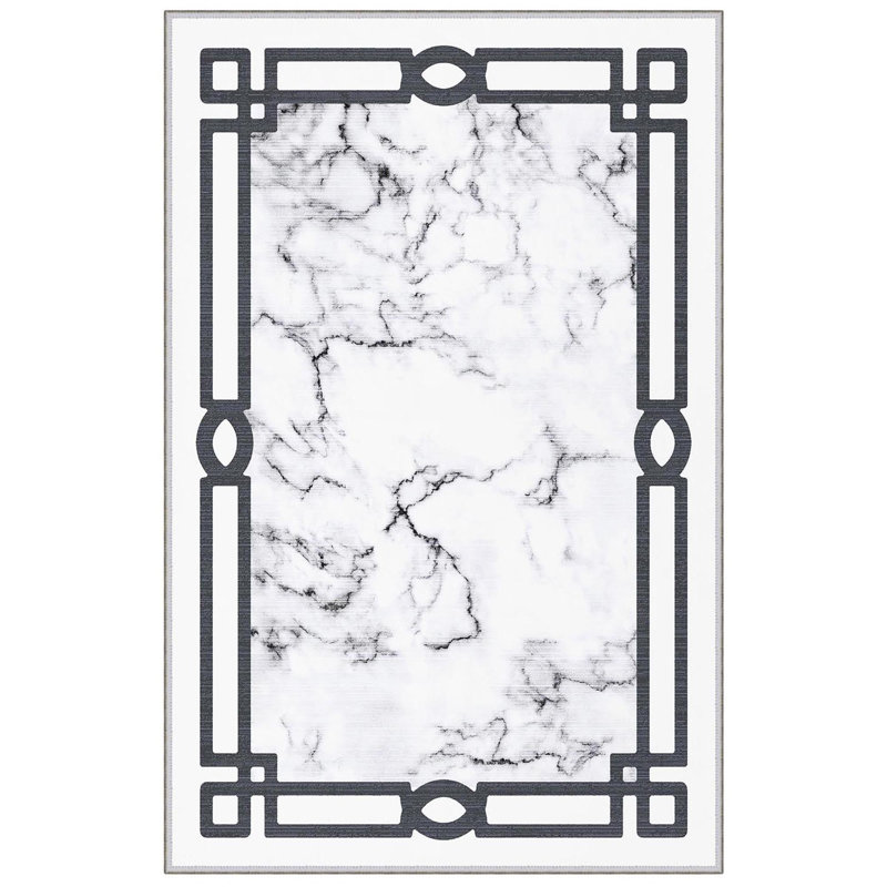 Tapis de qualité supérieure imprimé en 3D, 5,2 x 7,5 pieds, 100% polyester, 650 g / m² | Antibactérien, envers antidérapant en PVC, lavable à la machine | Idéal pour le salon, la chambre à coucher et la maison, hauteur des poils doux: 0,3 po