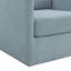 Chaise pivotante Hannah en bleu clair Hannah