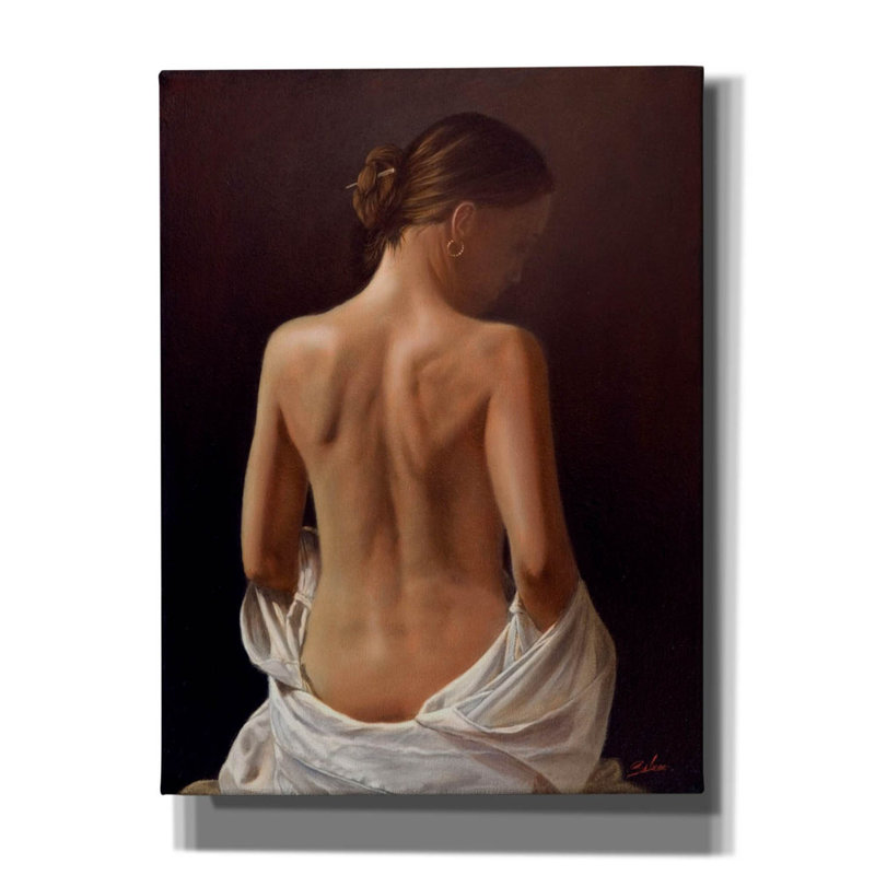 Loveah On Canvas Print, 16" H x 12" W x 0.75" D
