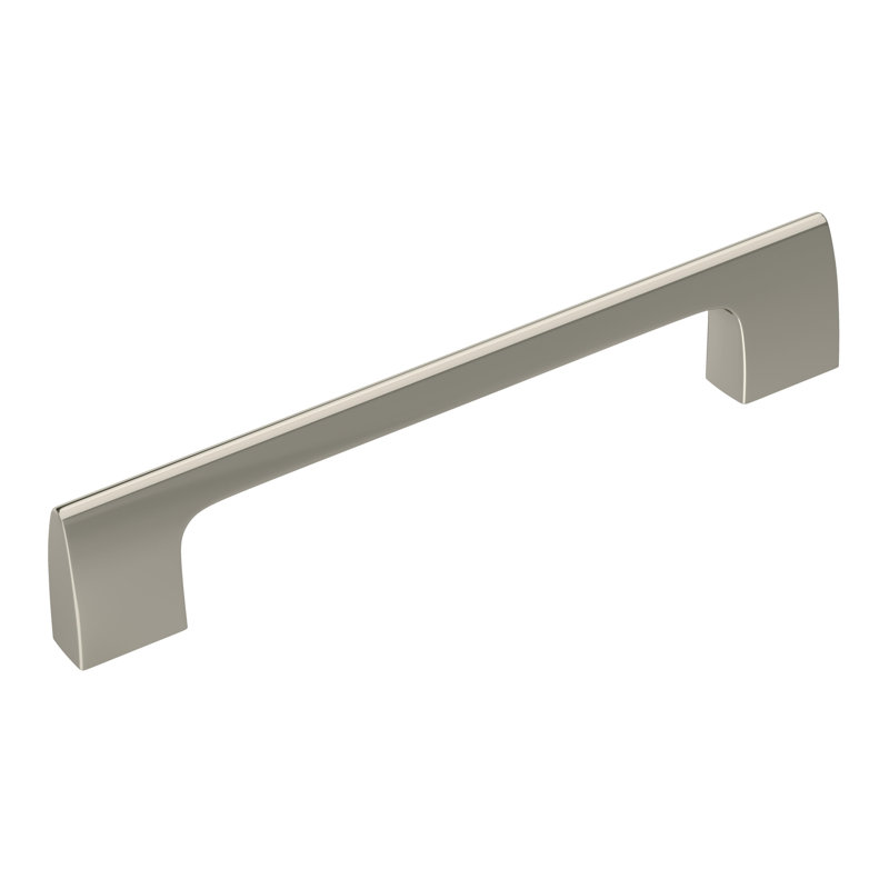 Poignée barre Riva, Nickel poli, 10 1/16"