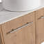 Meuble-lavabo flottant simple 30 po avec plateau en céramique Juveria