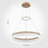Irene 1 - Light Chrome LED Unique/Statement Pendant