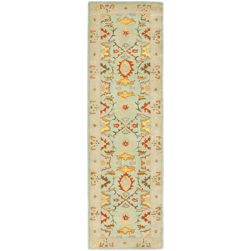 Chaim Hand Tufted Wool Oriental Rug, Runner 2'3" x 18'