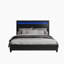 Grand lit plateforme tapissier Jacent