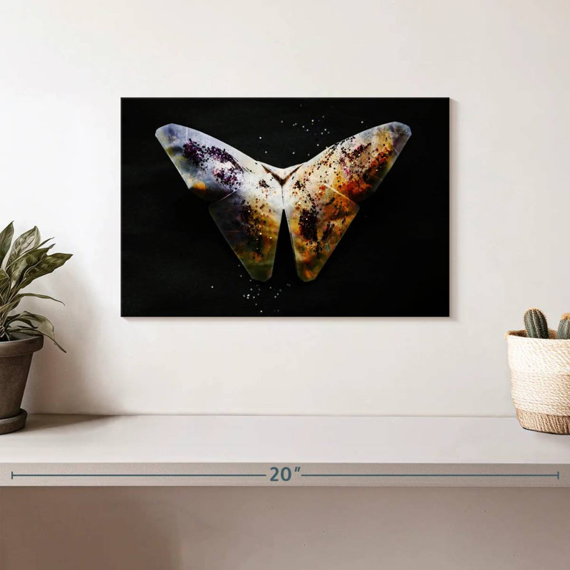 Origami papillon Kerner, H 8 po x l 12 po