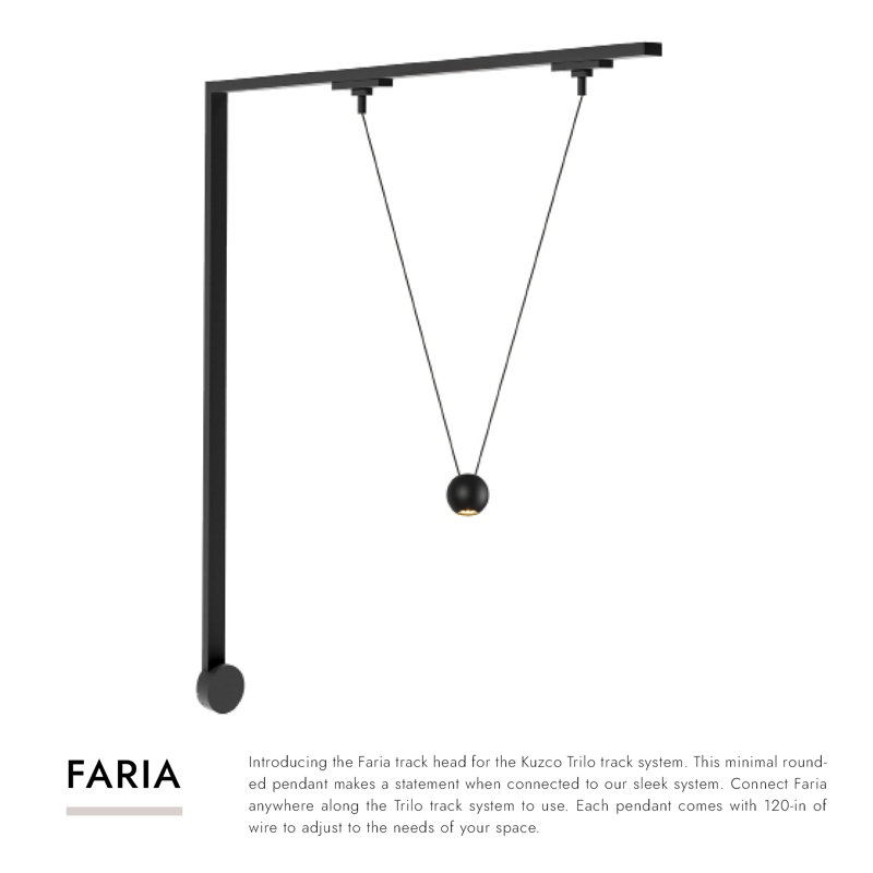 Faria Double 3-in Gold dimmable LED Trilo Wall Kit, Natural