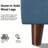 18.5" Wide Rectangle Storage Ottoman Stool, Entryway Ottoman Chairs,Footstools-1008855117