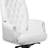 Crafton High Back Traditional Tufted 29" Leather Swivel Executive Chair-30609281