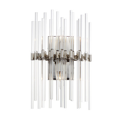 Sardor Steel Flush Mounted Sconce