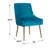 Johileny Velvet Side Chair-1983495817