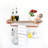 Spruce Wood Solid Wood Multipurpose Floating Wall Shelf
