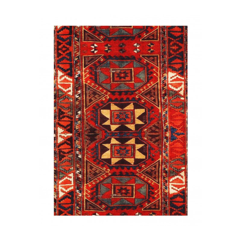 Vintage Turkman design Velvet table cloth 1'7'' X 4'5''