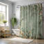 Rideau de douche standard 1 pièce Weathered Green Blossoms-647507092