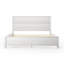 Lit plateforme standard Baja - Très grand lit - Finition blanche usée-563628570-563628561