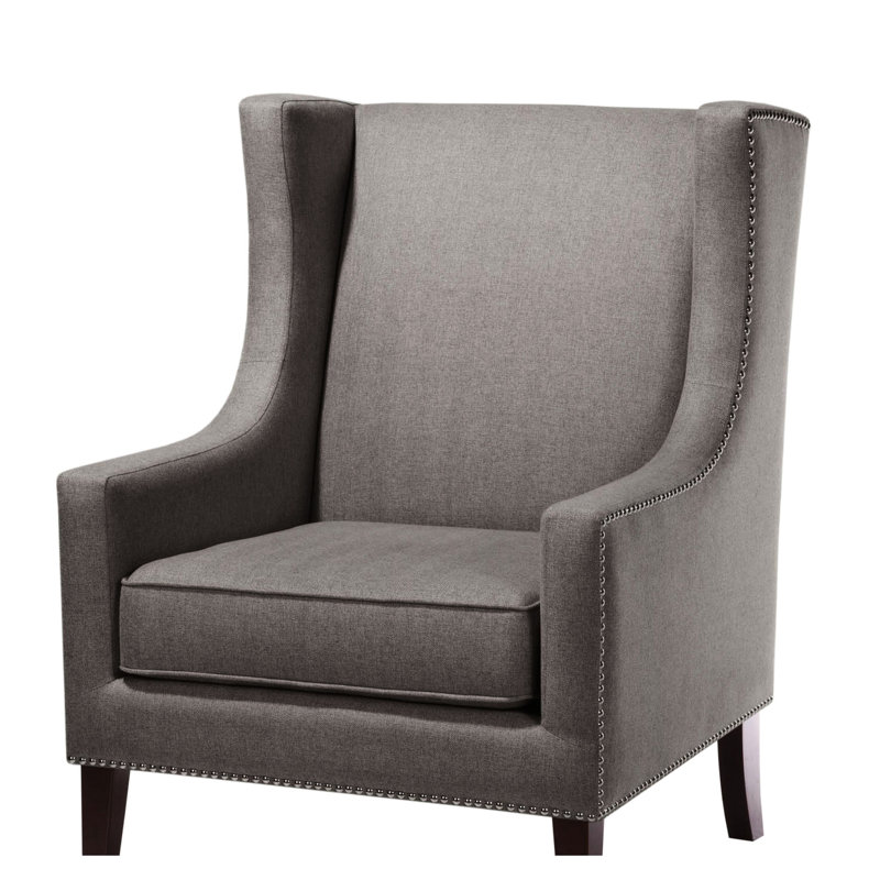 Chaise, capacité de poids de 300 lb, Gris foncé