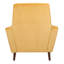 Fauteuil en velours capitonné de 32,2 po de largeur