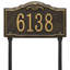 Gatewood Personalized Standard 1-Line Lawn Address Sign-321009530-321009524