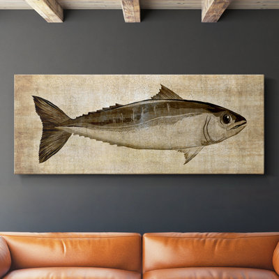 Big Catch I - Toile tendue avec châssis - Prêt à accrocher