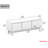 Athens 3-door Rack With Built-in Handles And Soft-close Doors-957286000