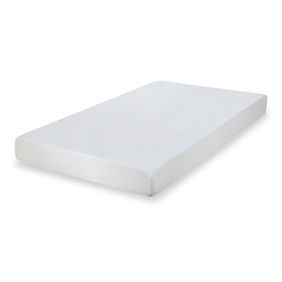 Matelas en mousse viscoélastique gélifiée à 3 couches de 8 pouces avec soulagement de la pression, isolement de mouvement, mousse respirante et soutien à haute densité