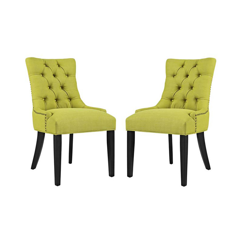 Regent Fabric Dining Chair, Wheatgrass