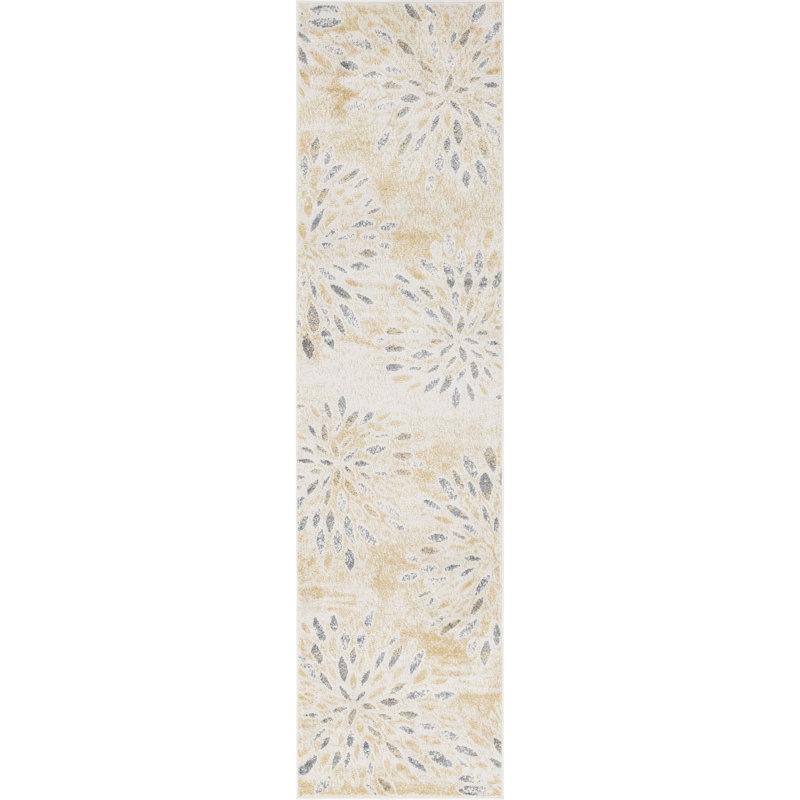 Tapis contemporain Azai, Tapis de couloir 2 pi 7 po x 10 pi