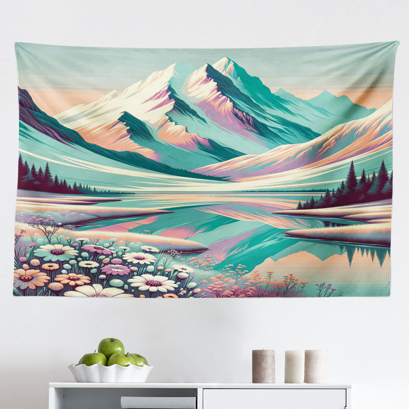 Microfiber Tapestry, 23" H x 28" W