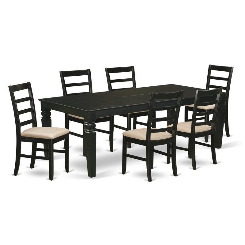  Ensemble de table de salle à manger 7 pièces 7 pièces