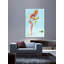 Girl With Flowers - Painting on Canvas-1911125596