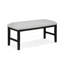 Banc rembourré 1pc