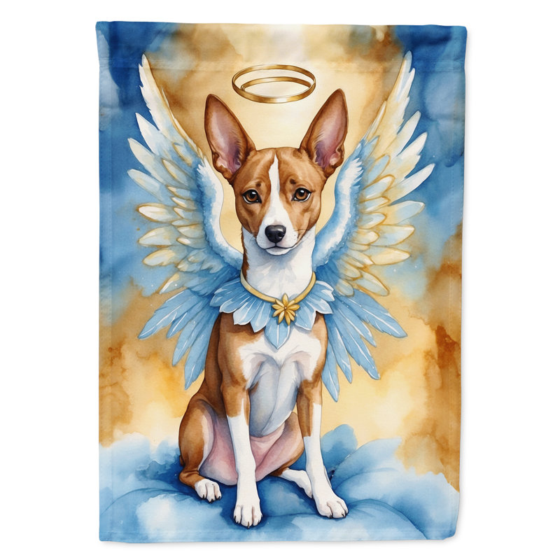Drapeau Basenji My Angel Garden