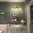 Gjystina 3-Light Dimmable Gold-Black/Chrome Crystal Vanity Light-2001491334-2001491335