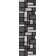 Tapis abstrait gris Mccampbell