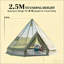 Tente de camping extérieure imperméable, tente tipi, tente de camping extérieure