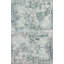 Tapis abstrait d'aspect vieilli 6 x 8
