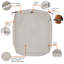 Housse de coussin d’intérieur/d’extérieur Pina Fadesafe-1580745024-1580745031