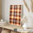 Abstract Fall Plaid Pattern IX Modern Unframed Art Print-1418334173